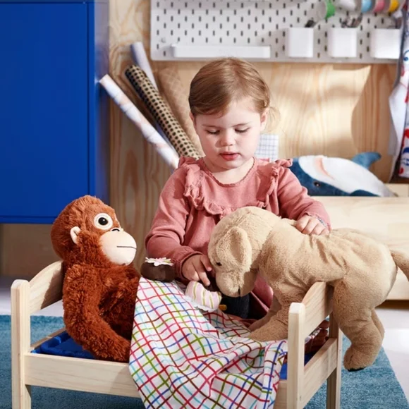 IKEA DJUNGELSKOG Orangutan Monkey PUNCH Brown Plush Toy - 104.028.41 - Picture 7 of 10